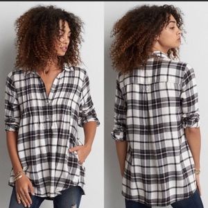 American Eagle sz XS jegging flannel